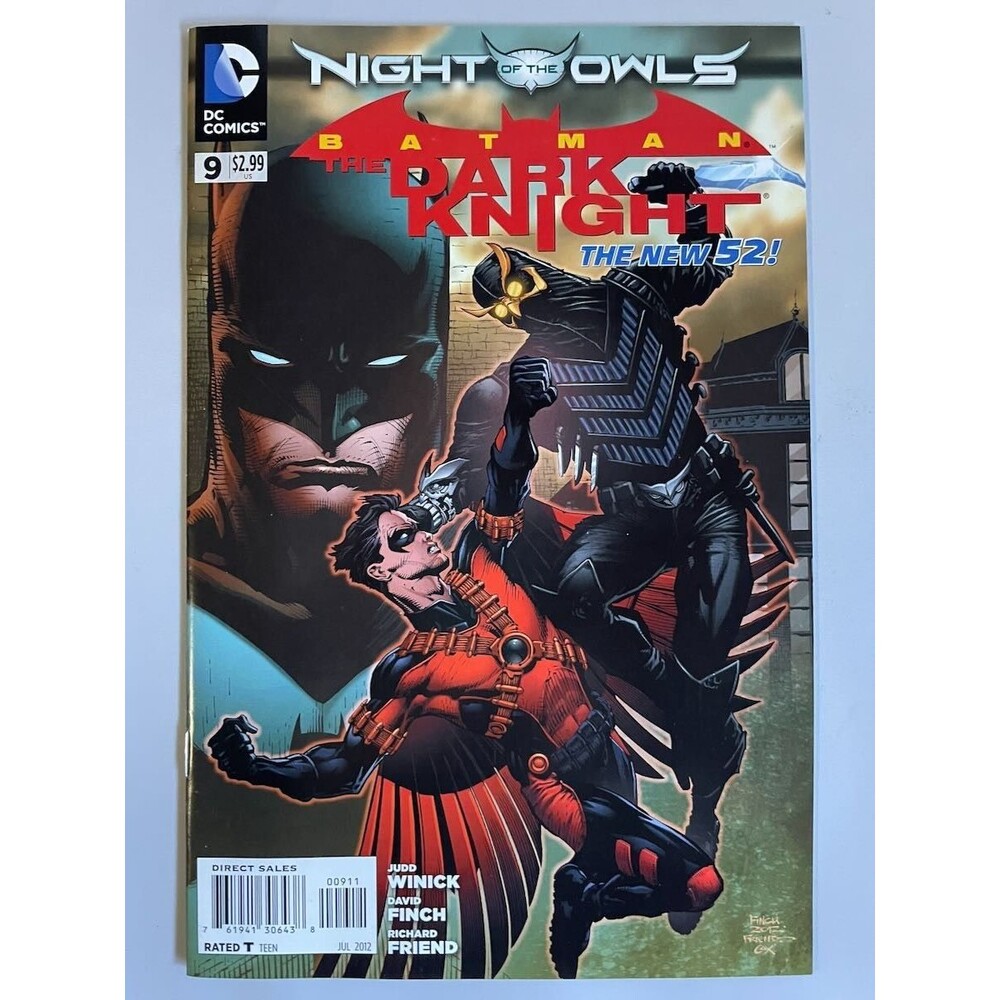 Batman The Dark Knight #9 David Finch, Richard Friend, DC Comics NM Comic Book
